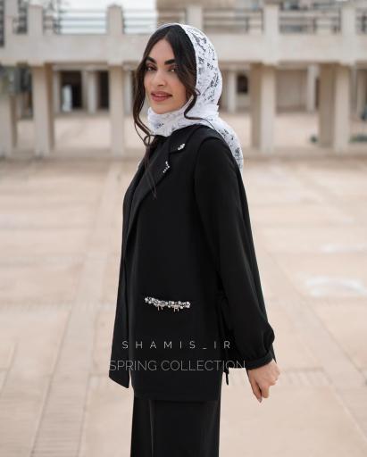 لباس کرپ شاین اماراتی شمیسه
